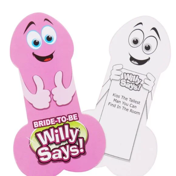 Bachelorette Party Willy Says Cards - NWOT - Picture 1 of 4